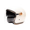 Casque jet moto Boreal beige Marko avec écran solaire intégré et visière longue, confortable et homologué ECE 22.06