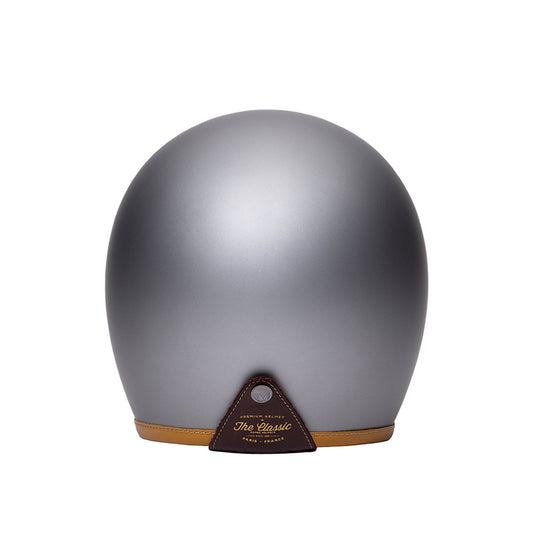 Casque-jet-moto-The-Classic-gris-mat-Marko-arriere