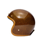 Casque jet moto  - The Classic marron - Vignette | Boutique biker