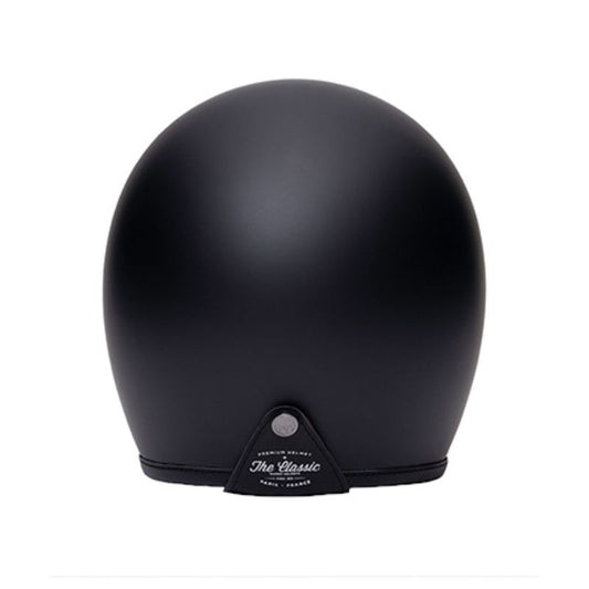 Casque-jet-moto-The-Classic-uni-noir-mat-Marko-arriere