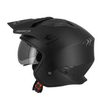 Casque jet moto - Trooper Noir Mat - Vignette | Boutique biker