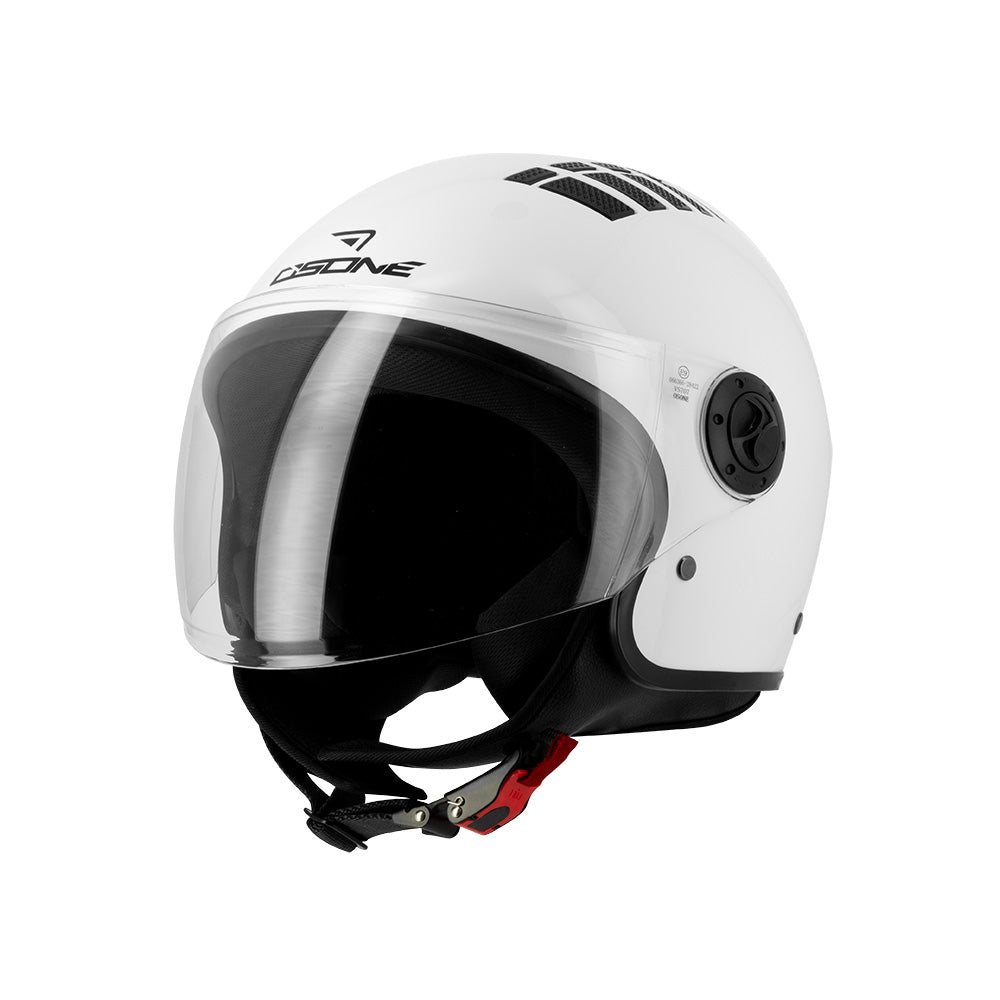Csque jet blanc DSzone pour scooter ou moto légère, homologué et confortable