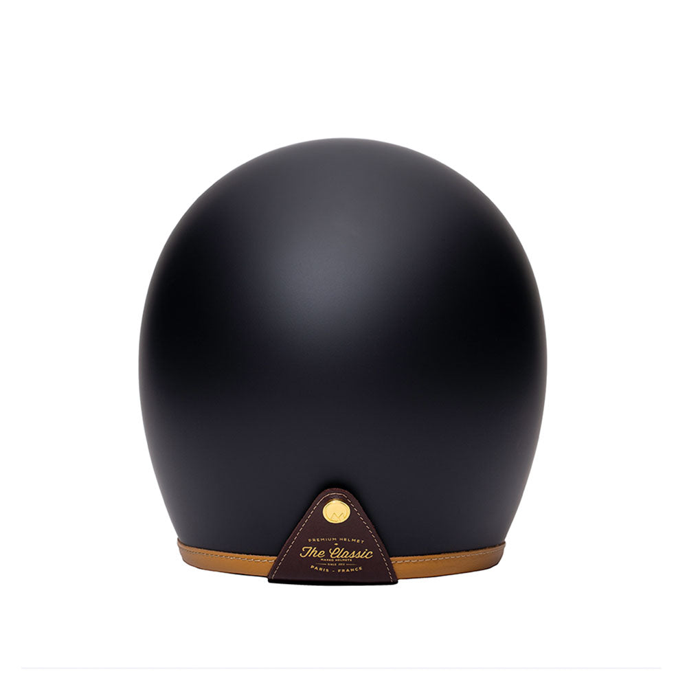 Casque-jet-moto-the-classic-noir-mat-marko-arriere