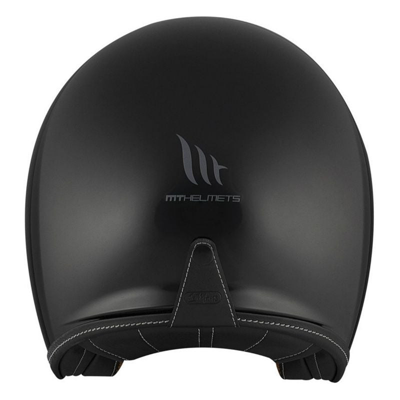 Casque-jet-mt-le-mans-uni-noir-mat-arriere-3