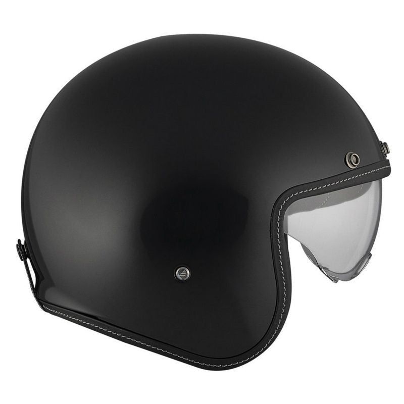 Casque-jet-mt-le-mans-uni-noir-mat-cote-1