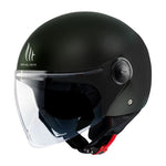 Casque jet moto - Street noir brillant - Vignette | Boutique biker