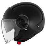 Casque jet moto - Viale noir uni - Vignette | Boutique biker