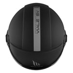 Casque jet moto - Viale uni noir mat - Vignette | Boutique biker
