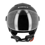 Casque jet moto - Leov LV Noir Mat - Vignette | Boutique biker