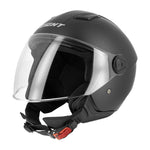 Casque jet moto - Leov LV Noir Mat - Vignette | Boutique biker