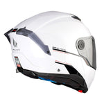 Casque moto modulable - Atom blanc - Vignette | Boutique biker