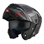 Casque moto modulable - Atom noir gris mat - Vignette | Boutique biker