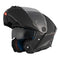 casque moto modulable noir mat MT Atom 2 avec visière solaire