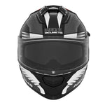 Casque intégral - Carver Blanc & Rouge - Vignette | Boutique biker