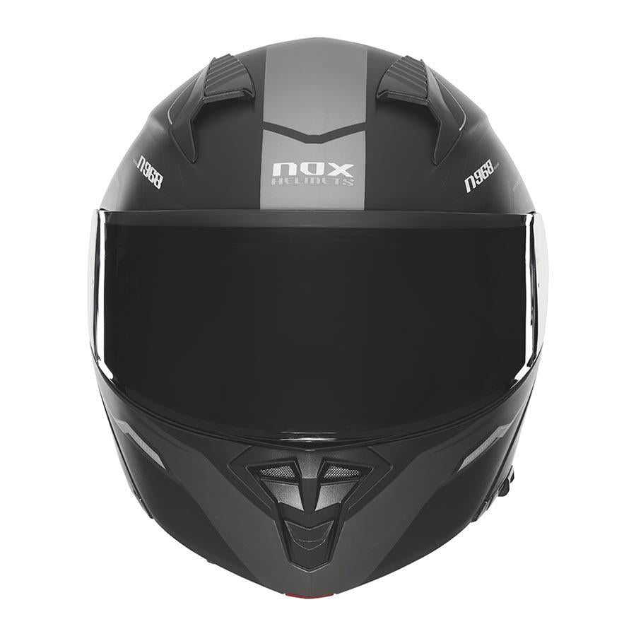 Casque-moto-bluetooth-modulable-avant