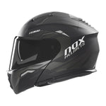 Casco modulare da moto - N968 Ultra nero opaco e grigio - Vignette | Boutique biker