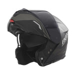 Casque moto modulable - N968 Ultra noir mat et gris - Vignette | Boutique biker