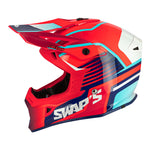 Casque Moto Cross - Blur S818 Rouge - Vignette | Boutique biker