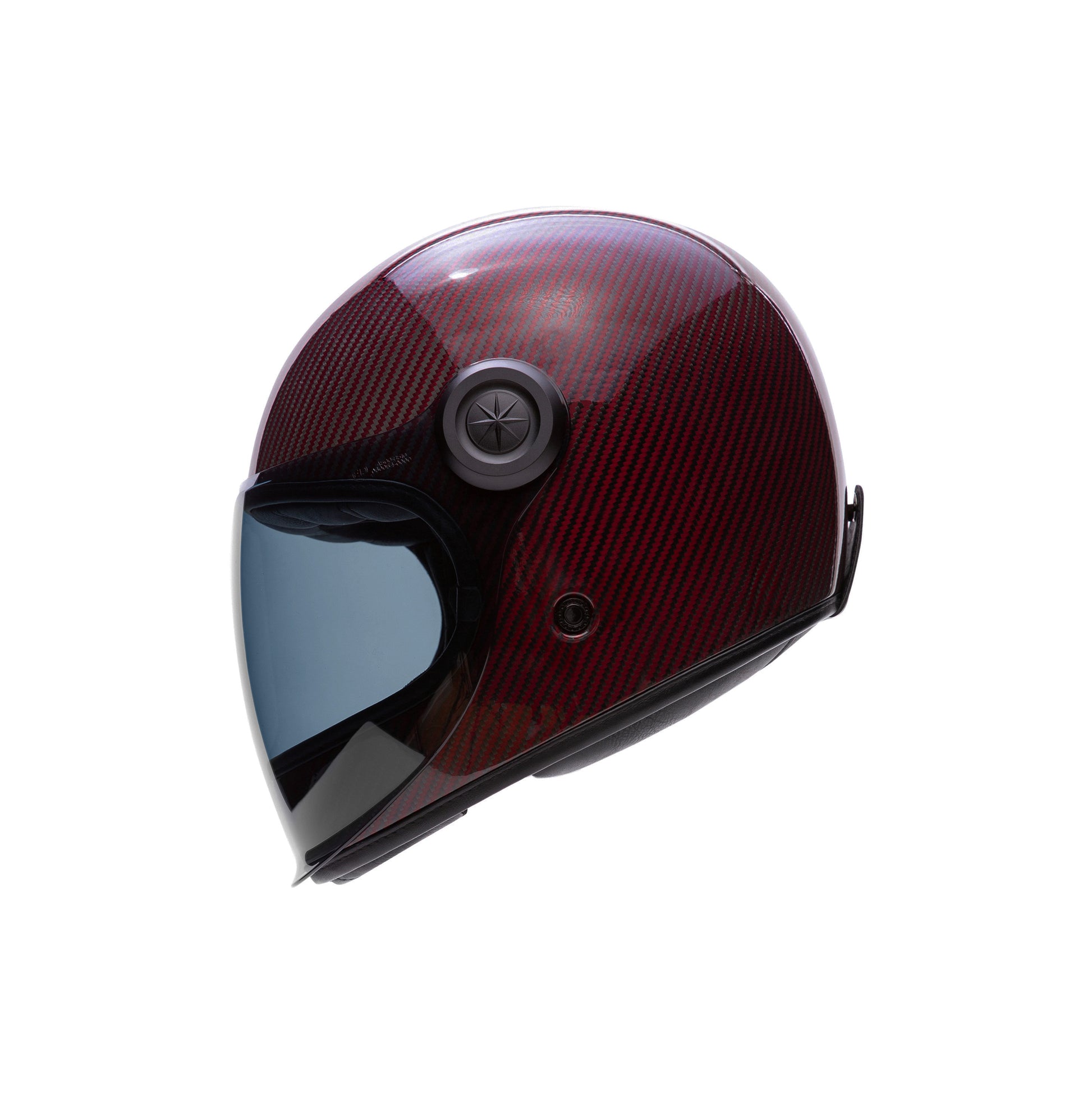 Casque-moto-femme-integral-marko-bordeaux-profil