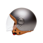 Casque jet moto - Elements Titane Mat - Vignette | Boutique biker