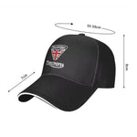 Cappellino da motociclista Triumph - Bandiera triangolare del Regno Unito - Vignette | Boutique biker