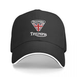 Casquette moto noir Triumph - Vignette | Boutique biker