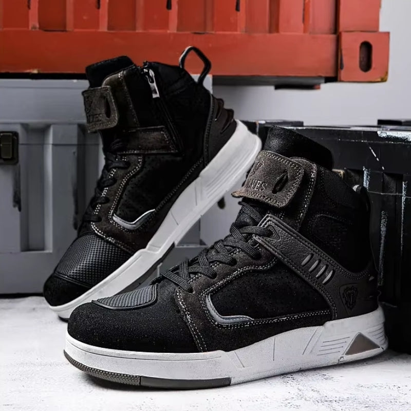 Chaussure-basket-moto-paire