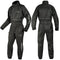 combinaison de pluie moto noire imperméable unisexe avec bandes réfléchissantes et coupe ample pour port sur blouson