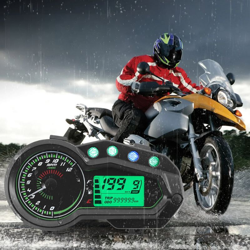 Compteur d'heures universel noir – Équipement moto cross, enduro Compteur d'heures universel noir – Équipement moto cross, enduro