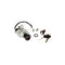 Contacteur à clef adaptable pour scooter Aprilia Scarabeo 125 150 200 de 1999 à 2003