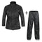 Ensemble pluie moto eco 4Square noir veste et pantalon imperméables