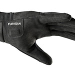 Guanti da moto estivi da uomo - Ara 5.0 D3O® Ghost Black - Vignette | Boutique biker