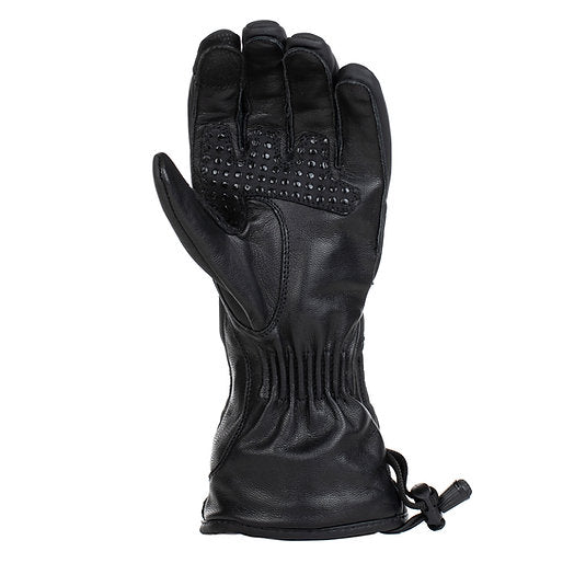Gants chauffants moto femme gerbing xtreme cuir noir imperméables renforts