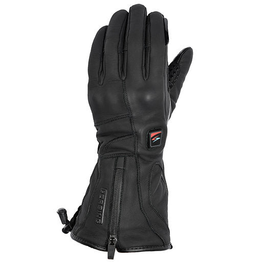 Gants chauffants Gerbing Xtreme Femme en cuir noir étanche avec doublure Thinsulate et insert Hipora