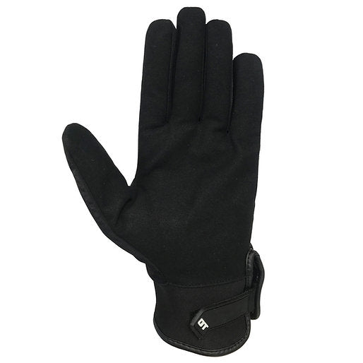 Gants chauffants moto gerbing ot textile noirs avec bouton réglage température paume