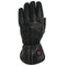 Gants chauffants Gerbing Xtreme GT en cuir noir avec manchette courte et réglage température