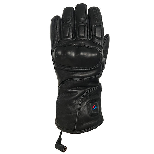 Gants chauffants moto gerbing xtreme xr cuir coqués avec bouton chauffe