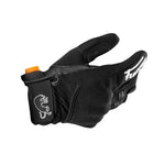 Guanti da moto estivi da uomo - Jet D3O® Evo Nero e Bianco - Vignette | Boutique biker