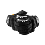 Guanti da moto estivi da uomo - Jet D3O® Evo Nero e Bianco - Vignette | Boutique biker