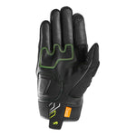 Guanti da moto estivi da uomo - Jet Neon D3O® neri e fluorescenti - Vignette | Boutique biker