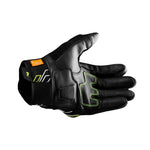 Guanti da moto estivi da uomo - Jet Neon D3O® neri e fluorescenti - Vignette | Boutique biker
