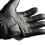 Guanti da moto estivi da uomo - Jet Neon D3O® neri e fluorescenti - Vignette | Boutique biker