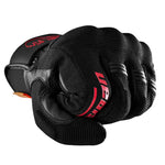 Guanti da moto estivi da uomo - Jet D3O® Evo Nero e Rosso - Vignette | Boutique biker