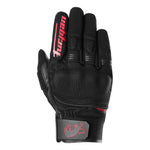 Guanti da moto estivi da uomo - Jet D3O® Evo Nero e Rosso - Vignette | Boutique biker