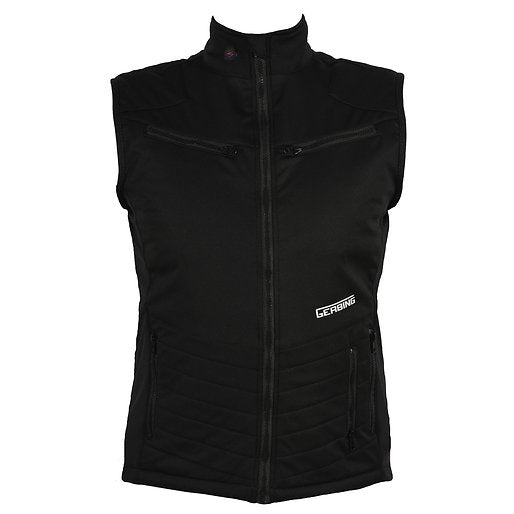Gilet chauffant moto gerbing e-liner noir softshell mixte 12v