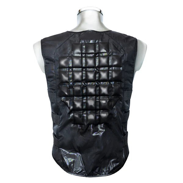 Gilet rafraîchissant noir homme femme Izi BodyCooling Hydrogel 05 eau
