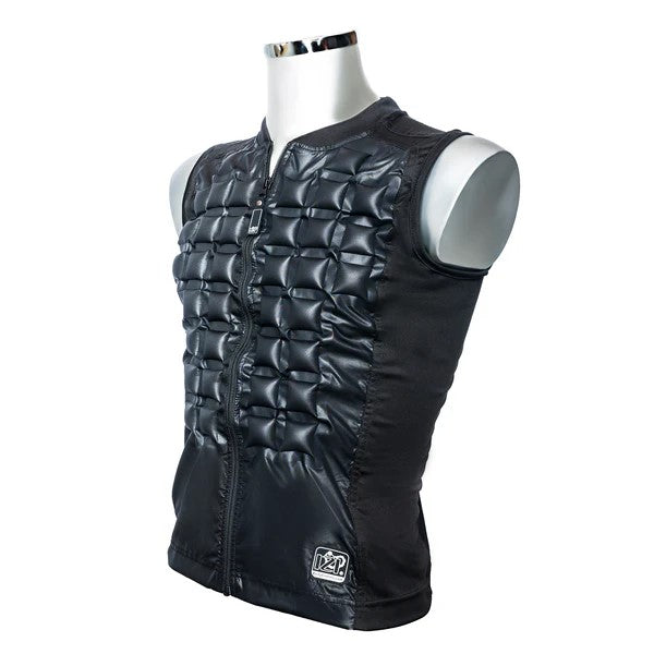 Gilet rafraîchissant hydrogel noir izi bodycooling refroidissement 72h homme femme moto sport été