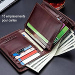 Portafoglio biker da uomo - Alpha - Vignette | Boutique biker