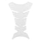 Grip de réservoir moto transparent pour protection universelle