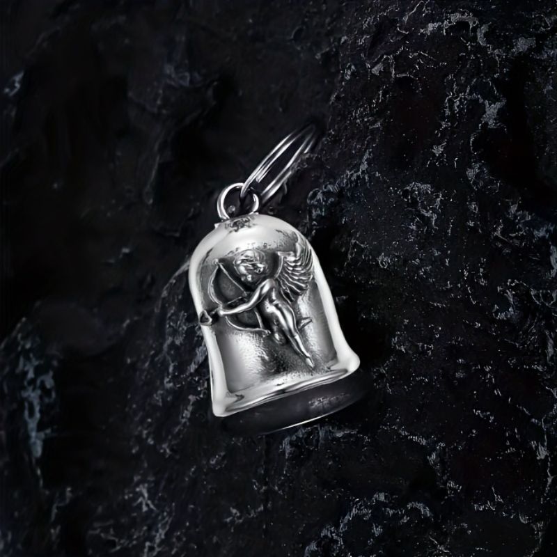 Guardian Bell Cloche porte-bonheur avec porte-clés et sac cadeau Guardian Bell Cloche porte-bonheur avec porte-clés et sac cadeau